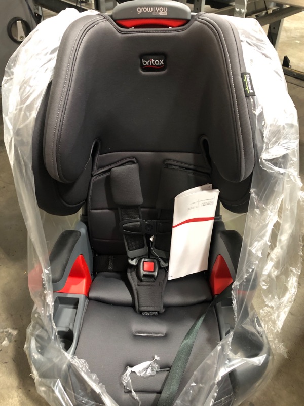 Photo 2 of Britax Grow with You ClickTight Harness-2-Booster Car Seat, Cool N Dry - Cool Flow Moisture Wicking Fabric ClickTight Cool n Dry