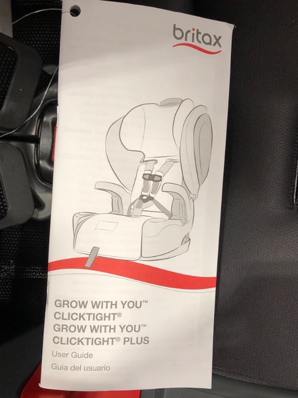 Photo 3 of Britax Grow with You ClickTight Harness-2-Booster Car Seat, Cool N Dry - Cool Flow Moisture Wicking Fabric ClickTight Cool n Dry