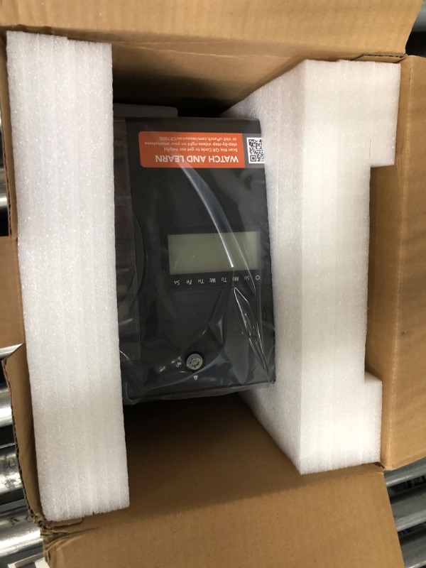 Photo 1 of uPunch Digital Time Clock and Date Stamp with 50 Time Cards, 1 Ribbon & 2 Keys (CR1000)