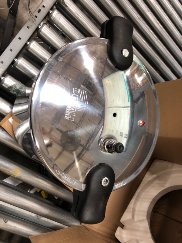 Photo 1 of Denali Canning 23 Quart Pressure Canner & Cooker | Induction Compatible | Pressure Gauge & Pressure Regulator | Aluminum & Stainless Steel | Denali is a USA Company