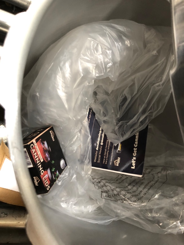 Photo 1 of Denali Canning 23 Quart Pressure Canner & Cooker | Induction Compatible | Pressure Gauge & Pressure Regulator | Aluminum & Stainless Steel | Denali is a USA Company