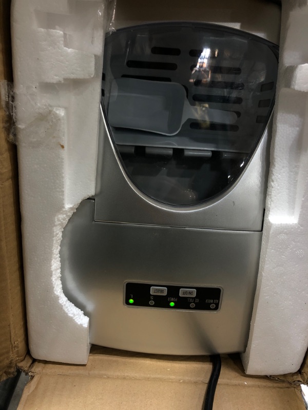 Photo 2 of Frigidaire EFIC117-SS 26 Pound Ice Maker, 26 lbs per day, Stainless