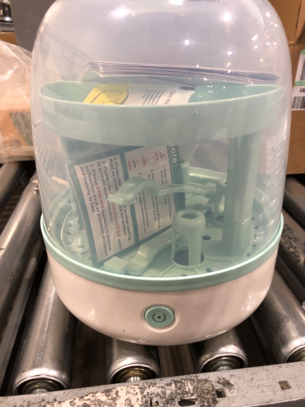 Photo 1 of Bottle Sterilizer, Baby Bottle Steam Sterilizer Sanitizer for Baby Bottles Pacifiers Breast Pumps Large Capacity and 99.99% Cleaned in 8 Mins