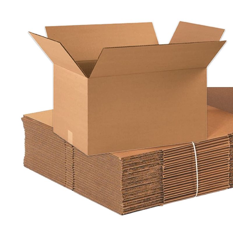 Photo 1 of **MINOR DAMAGE** AVIDITI 22x14x12 Corrugated Boxes, Medium, 22L x 14W x 12H, Pack of 20 | Shipping, Packaging, Moving, Storage Box for Home or Business, Strong Wholesale Bulk Boxes
