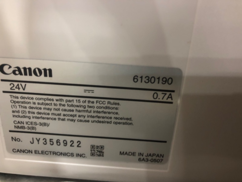 Photo 2 of Canon imageFORMULA R40 Office Document Scanner For PC and Mac, Color Duplex Scanning, Easy Setup For Office Or Home Use, Includes Scanning Software R40 Document Scanner