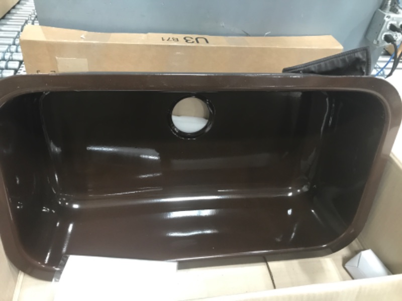 Photo 3 of **DAMAGED** Houzer PCG-3600 ES Sink, Large, Espresso