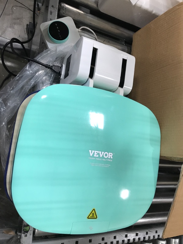 Photo 7 of VEVOR Auto Heat Press, Smart Heat Press Machine for T-Shirts, Knob Design Easy Press, Large Mica Heat Plate, Heat Up Fast, Professional Heat Press for Sublimation, Vinyl, Heat Transfer Projects 15x12