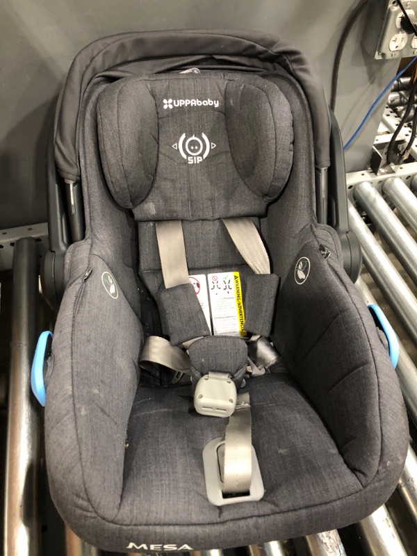 Photo 3 of (PARTS ONLY)MESA Infant Car Seat - JORDAN (charcoal mélange|merino wool) + MESA Base, 1 Count (Pack of 1) charcoal melange JORDAN