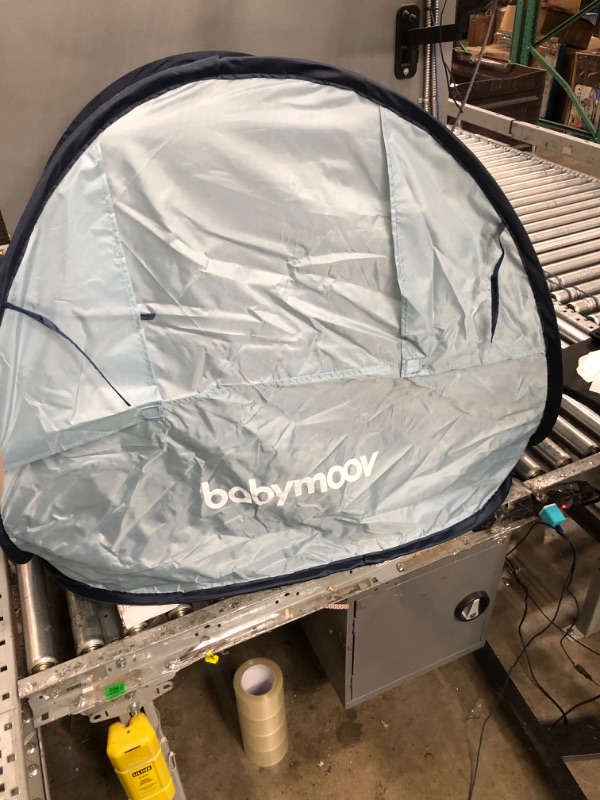 Photo 4 of Babymoov Anti-UV Marine Tent UPF 50+ Sun Protection with Pop Up System for Easy Use & Transport (Summer 2023 Edition), Navy