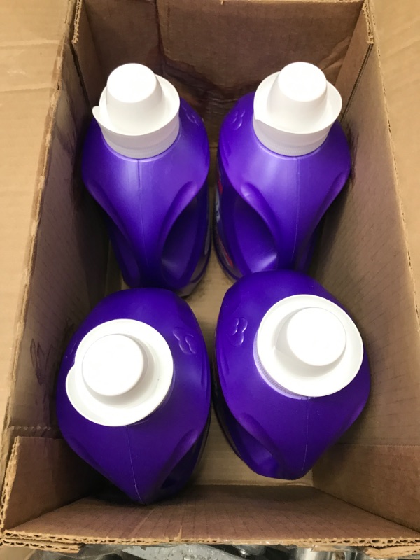 Photo 1 of 4 PACK OF Suavitel - US06515A Fabric Softener & Fabric Conditioner, Soothing Lavender - 120 Fluid Ounce