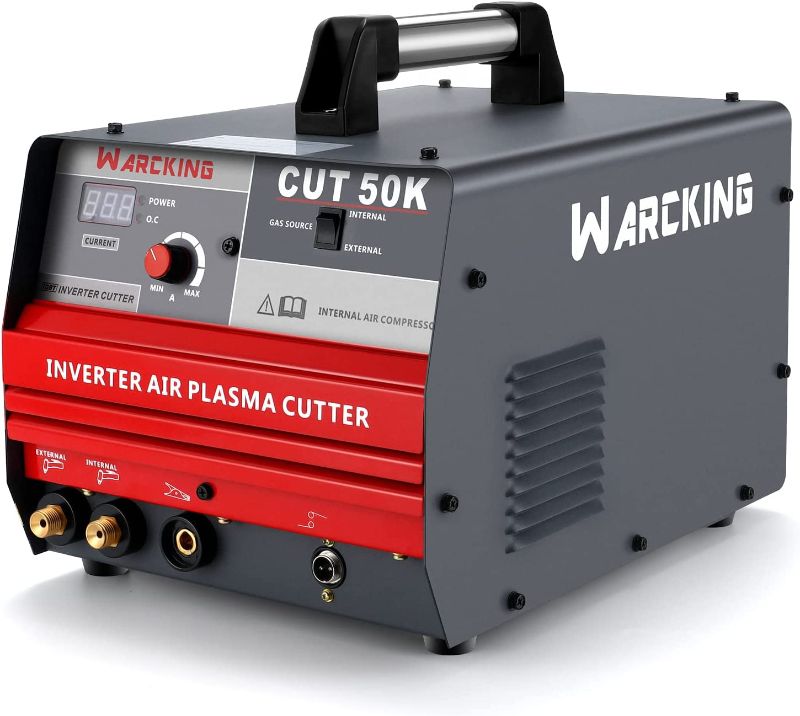 Photo 1 of *** unable to test  *** WARCKING 45A Plasma Cutter,With Built-in Air Compressor Touch Pilot Arc Plasma Cutter Machine, 0.3" Clean Cut, 220V Digital Display IGBT DC Inverter Plasma Cutting Equipment
