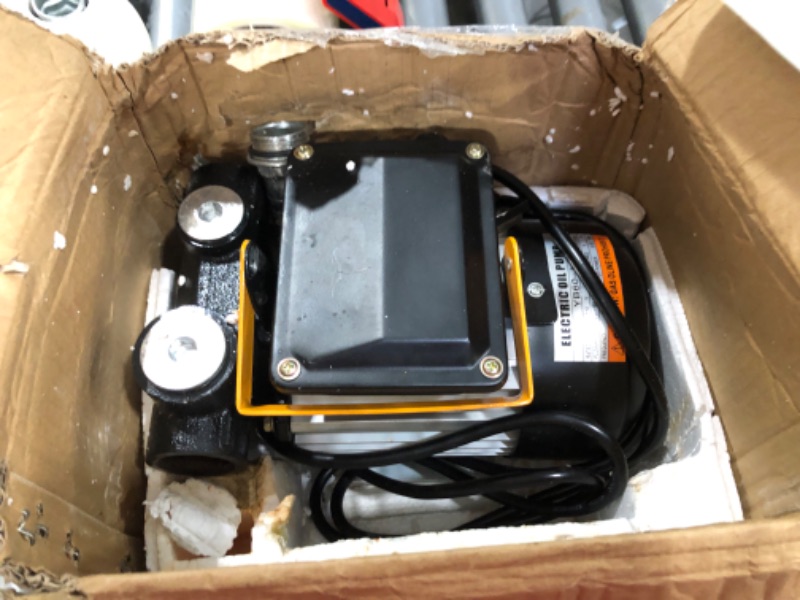 Photo 1 of BLACKHORSE-RACING Self Priming 110V AC 16GPM 60L/min Oil Transfer Pump Fuel Diesel Kerosene Biodiesel Pumps