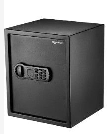 Photo 1 of **used item**
Amazon Basics Steel Home Security Safe 