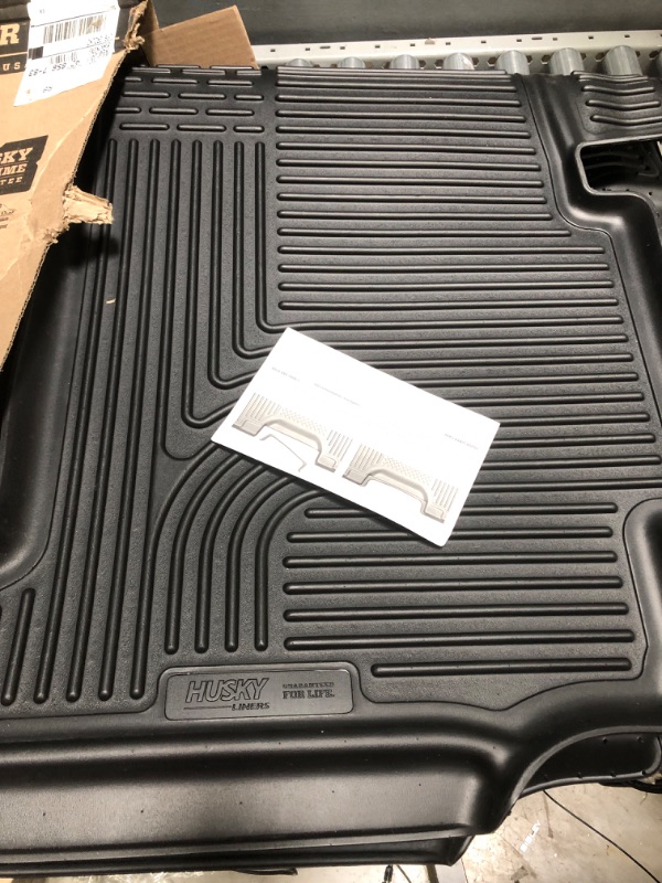 Photo 2 of Husky Liners X-act Contour Series | 2nd Seat Floor Liner - Black | 52371 | Fits 2017-2019 Chrysler Pacifica, 2020-2021 Chrysler Voyager 1 Pcs