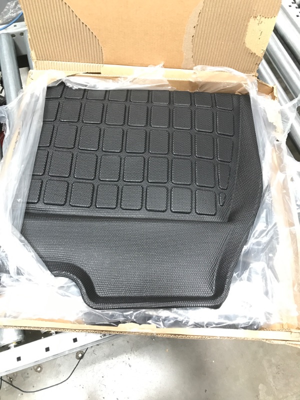 Photo 2 of **ONLY INCLUDES THE BIGGEST PIECE**        Xipoo Fit 2021-2023 Tesla Model 3 Trunk Mat Storage Mat TPE Cargo Liner Cargo Tray Storage Mat for 2023 2022 2021 Tesla Model 3 Accessories (2020+ Front Trunk Mat+ Rear Storage Mat+ Rear Trunk Mat)

