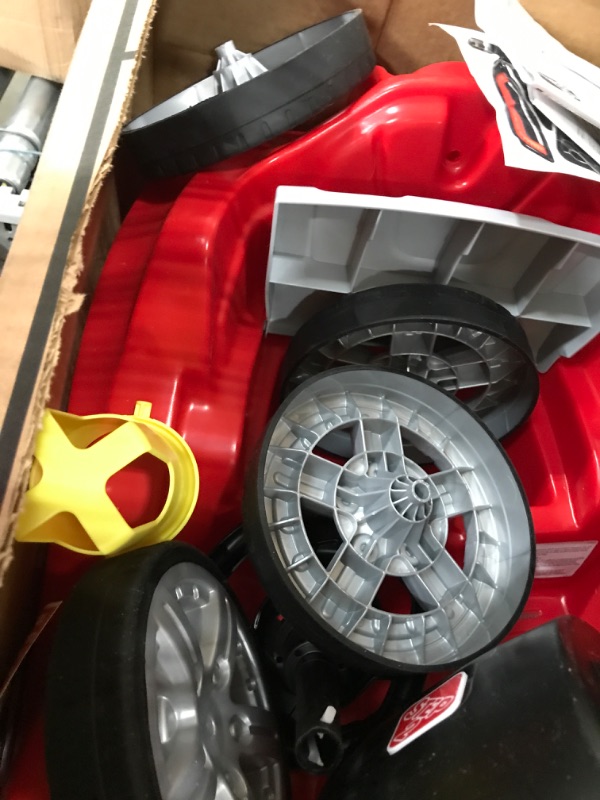 Photo 3 of **MISSING SCREWS**   Step2 Whisper Ride Cruiser Ride-On Toy, Red (Amazon Exclusive)