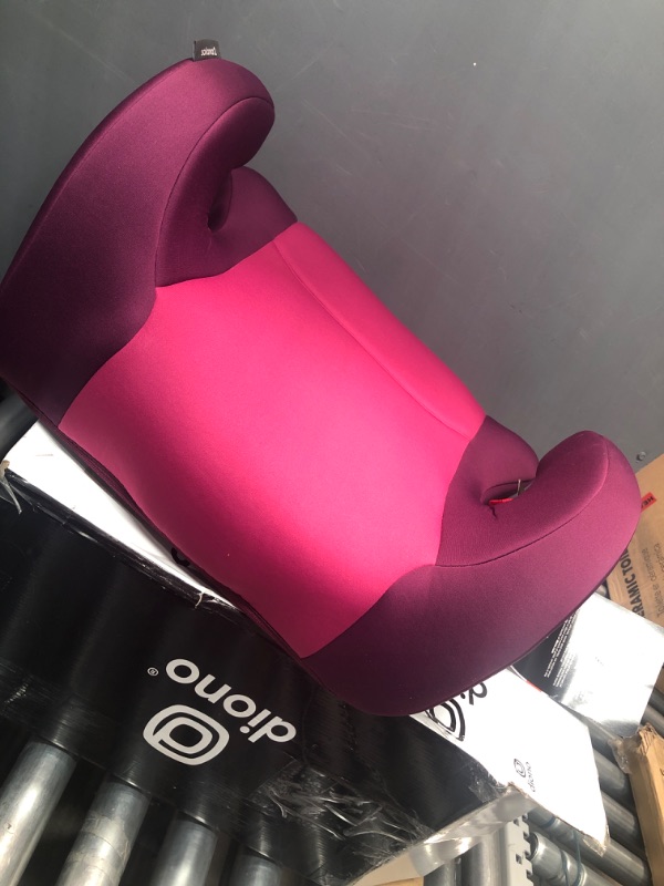Photo 1 of **USED**
Diono Solana 2 XL, Dual Latch Connectors, Lightweight Backless Belt-Positioning Booster Car Seat, 8 Years 1 Booster Seat, Pink 2019 LATCH Connect Single Pink ( EXTRA CUP)