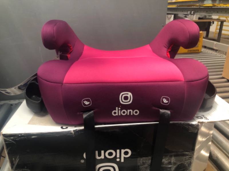Photo 1 of **USED**
Diono Solana 2 XL, Dual Latch Connectors, Lightweight Backless Belt-Positioning Booster Car Seat, 8 Years 1 Booster Seat, Pink 2019 LATCH Connect Single Pink ( EXTRA CUP)