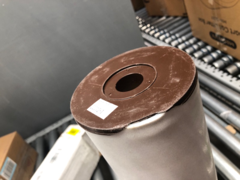 Photo 3 of Pentair Pentek RFFE20-BB Big Blue Water Filter, 20-Inch, Whole House Radial Flow Iron Reduction Replacement Cartridge, 20" x 4.5", White
**MINOR DAMAGE**