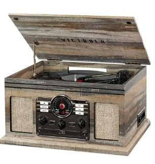 Photo 1 of **PARTS ONLY DOESN'T FUNCTION**
Victrola Nostalgic 6-in-1 Bluetooth Record Player 