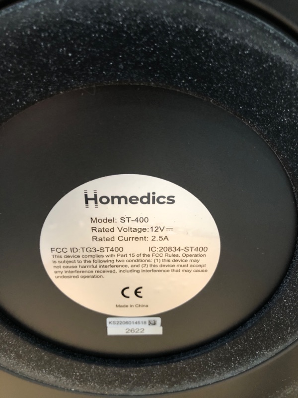 Photo 5 of Homedics Drift Sandscape 21 Inch (Large) Black