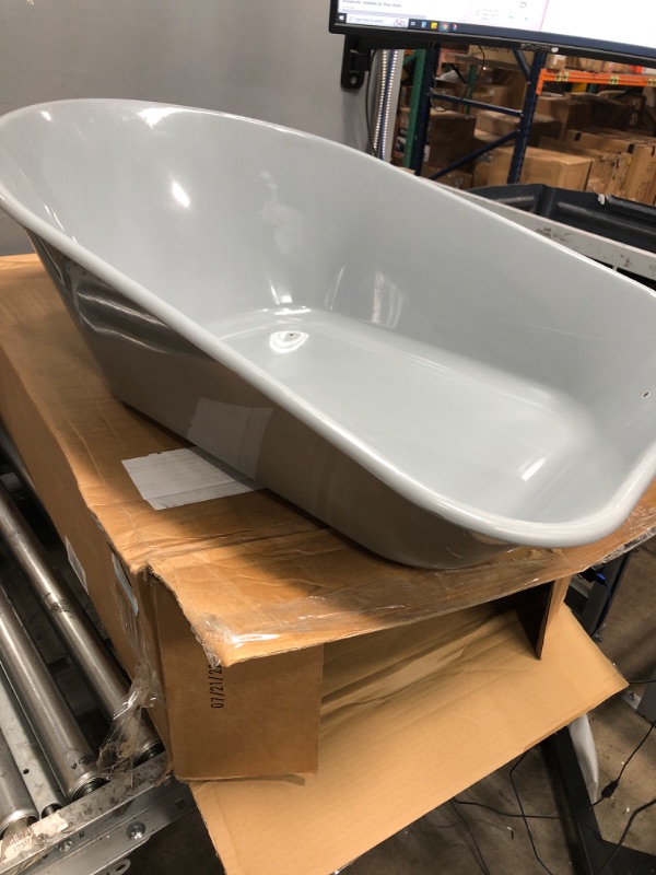 Photo 3 of ***BUCKET ONLY*** Two Wheel Poly Tray Wheelbarrow, 5 Cubic Foot
