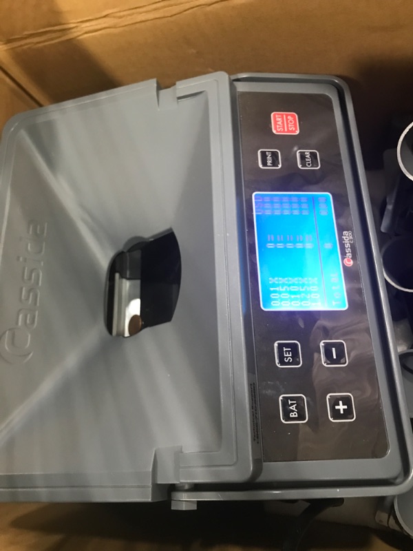 Photo 2 of Cassida C300 Professional USD Coin Counter, Sorter and Wrapper/Roller | 35% Faster Wrapping Coins with Quickload Technology | 300 Coins/Minute | Printing-Compatible | Includes 5 Wrapper Sets