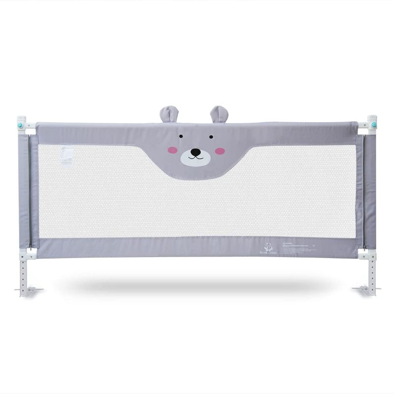 Photo 1 of Bed Rail for Toddlers Bed Rail for Kids Guard Safety Rail for King Queen & Twin Full Size Bed Sleep Rails Extra Tall Rail Bed bumber Bed Fence 70.8“ 1 Side
