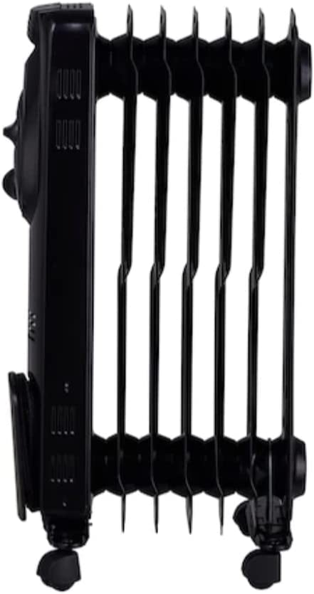 Photo 1 of 1500-Watt Convection Flat Panel Indoor Electric Space Heater with Thermostat