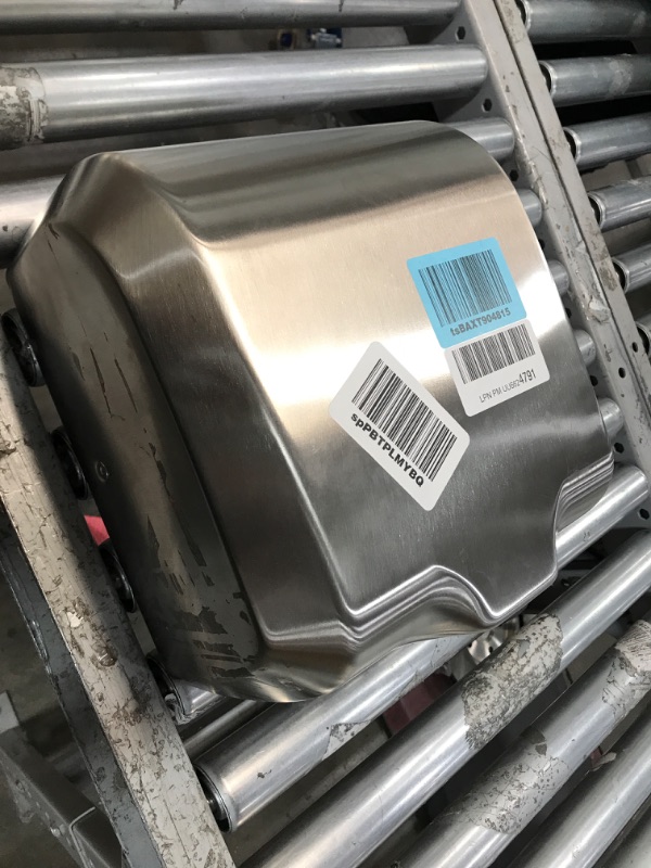 Photo 1 of Goetland Stainless Steel Commercial Hand Dryer 1800w Automatic High Speed Heavy Duty Dull Polished Pack of 2 Pack Of 2 Dull Polished