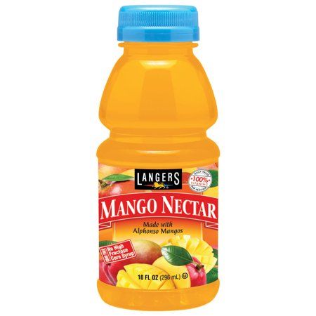 Photo 1 of *6/15/2023* Langers Juice Drink, Mango Nectar, 10 Fl Oz