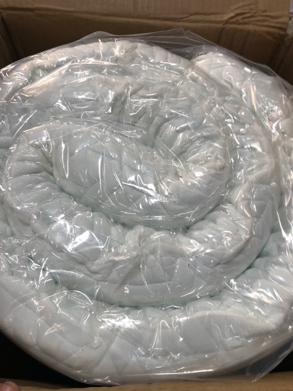 Photo 1 of 3 Inch King Size Gel Memory Foam Mattress Topper , Cooling Mattress Pad Cover for Back Pain, Bed Topper with Removable Bamboo Cover?Soft & Breathable King?76 x 80 inch? 3 inch?White Cover?