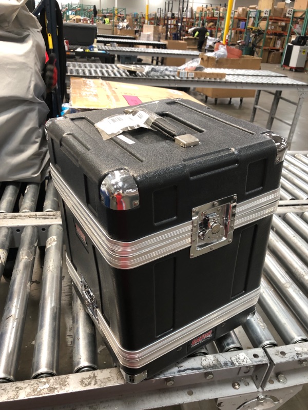 Photo 4 of *CASE ONLY* Gator Cases Microphone Hard Case; Holds (4) Wireless Microphone Systems with Half Rack Shelves and Storage for (4) Handheld Recievers (GM-4WR) (4) Wireless Mic Systems (Case)