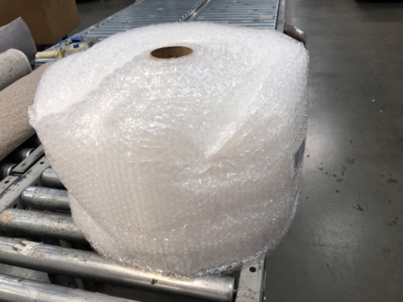 Photo 2 of Amazon Basics Perforated Bubble Cushioning Wrap - Small 3/16", 12-Inch x 175-Foot Long Roll Bubble Wrap