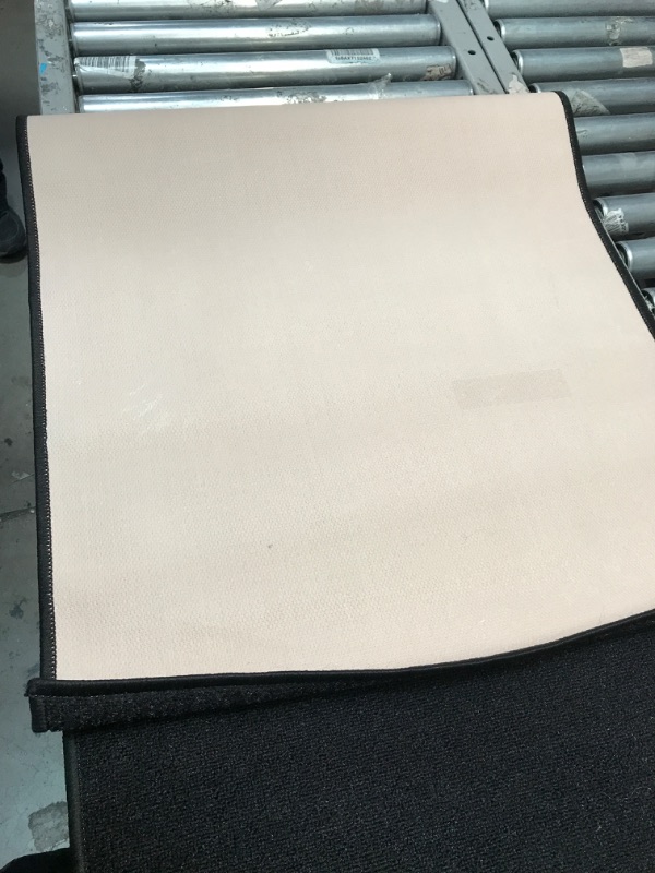 Photo 1 of 2' 2''x6' Nonslip Black Area Rug