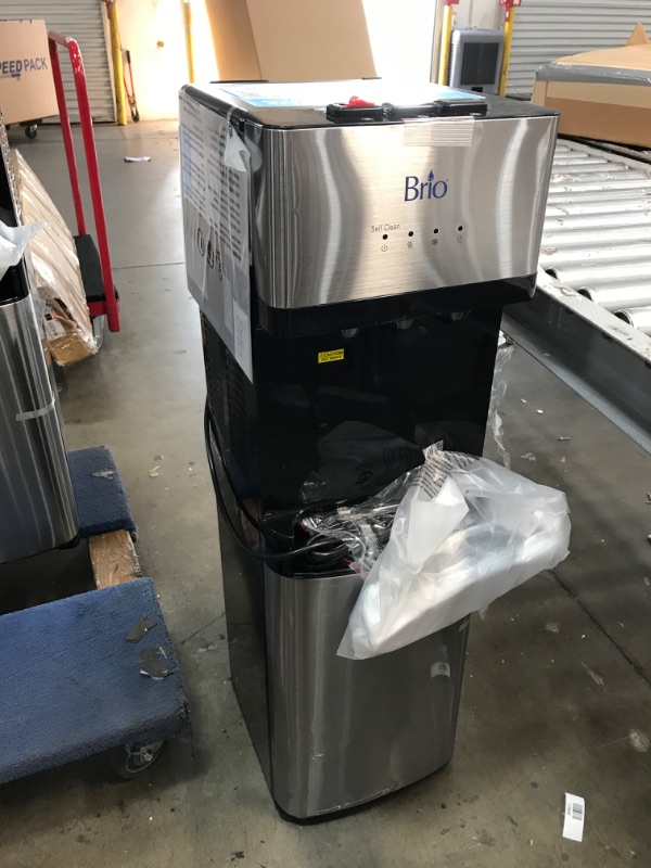 Photo 2 of **MINOR DAMAGE AT BASE**Brio Self Cleaning Bottom Loading Water Cooler Water Dispenser – Limited Edition - 3 Temperature Settings - Hot, Cold
