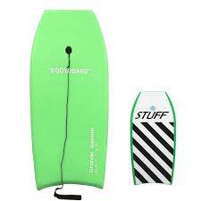 Photo 1 of **MINOR WEAR & TEAR & MINOR SCRATCHES**Bodyboard Body Board 37" with EPS Core Slick Bottom and Leash for Kids and Adults (Green)
