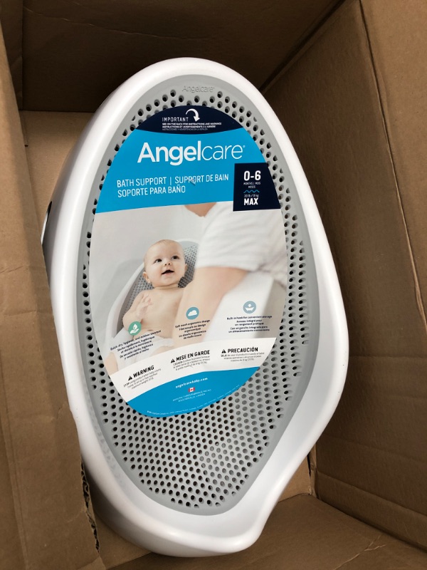 Photo 2 of Angelcare Baby Bath Support (Grey) | Ideal for Babies Less than 6 Months Old
