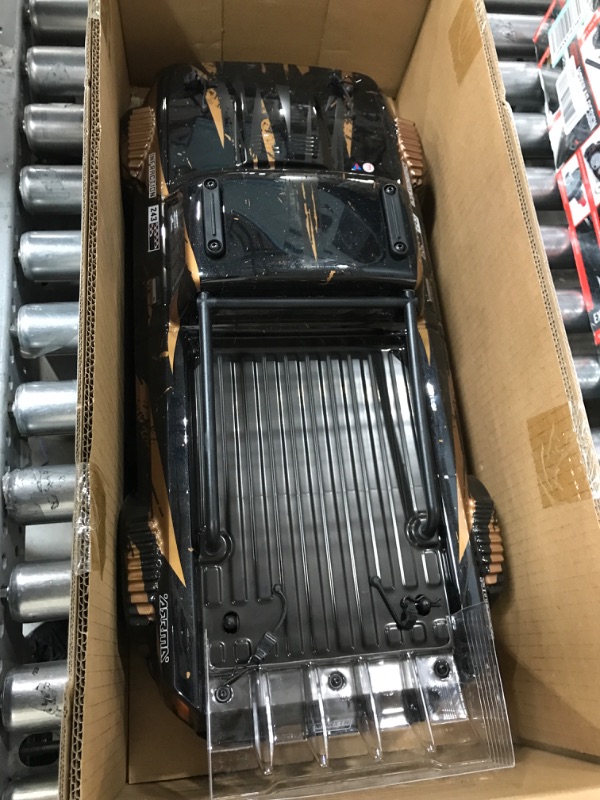 Photo 2 of *Not Tested*  ARRMA RC Truck 1/8 Infraction 4X4 3S BLX 4WD All-Road Street Bash Resto-Mod Truck RTR (Batteries and Charger Not Included), Gold, ARA4315V3T1