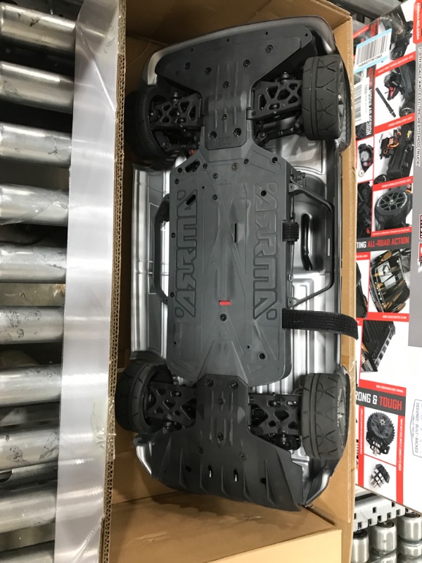 Photo 3 of *Not Tested*  ARRMA RC Truck 1/8 Infraction 4X4 3S BLX 4WD All-Road Street Bash Resto-Mod Truck RTR (Batteries and Charger Not Included), Gold, ARA4315V3T1