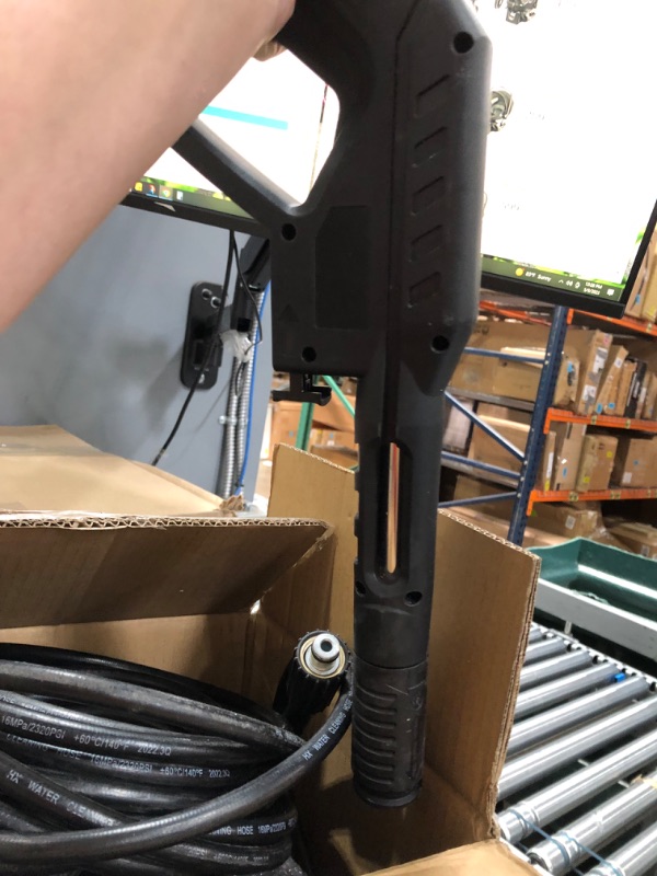 Photo 1 of ****FOR PARTS ONLY DOES NOT FUNCTION****
VEVOR Electric Power Washer, 2000 PSI, Max 1.65 GPM Pressure Washer w/ 30 ft Hose 