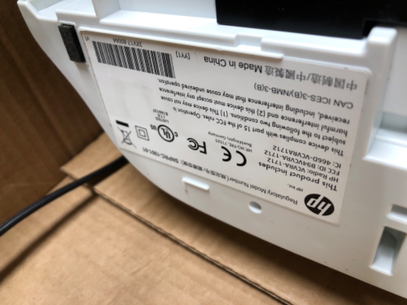 Photo 3 of HP DeskJet 2755 Wireless All-in-One Printer, Mobile Print, Scan & Copy, HP Instant Ink Ready, Works with Alexa (3XV17A)