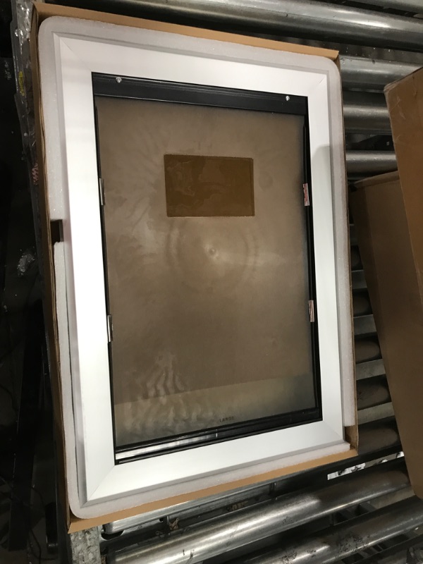 Photo 1 of **MISSING FLAP**
Dog Door Aluminum Pet Door with Large Flap 11" x 16", PETOUCH Doggie Door Designed Large Aluminum-single Flap