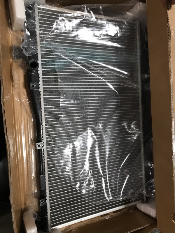 Photo 2 of AUTOSAVER88 Radiator Compatible with Honda Civic Aluminum Radiator ENG D17?A1/A2/A6/A7, 19010-PLM-A01, 19010-PLM-A51, 19010-PMM-A51?19010-PMM-A52