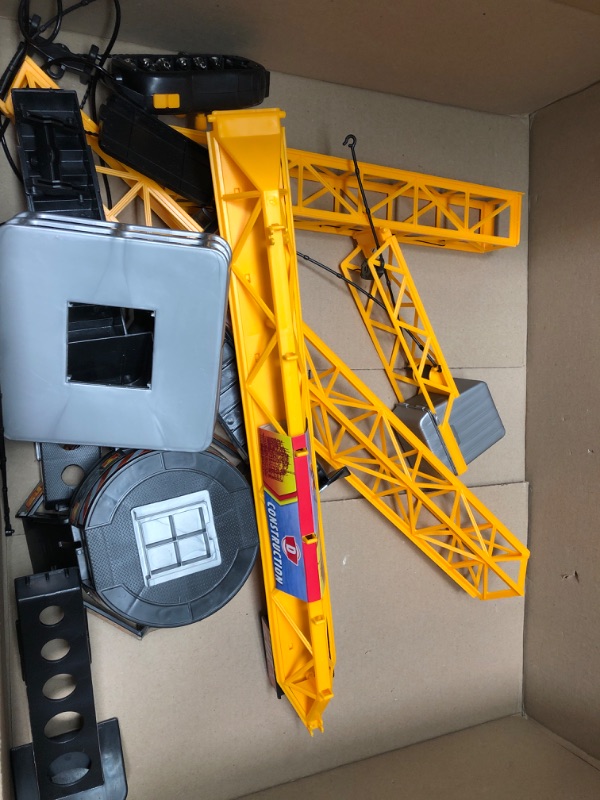 Photo 2 of DICKIE TOYS Mighty Construction Crane with Remote Control, 48" inches and 350 degree rotation Trolley, for Ages 3 and up