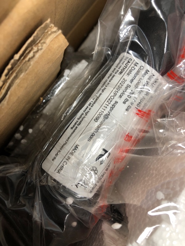 Photo 3 of Under Desk Bike Pedal Exerciser with Exclusive MERACH App, Magnetic Mini Exercise Bike for Arm, Leg Recovery, Therapy, Additional Resistance Bands & Non-Slip Mat BLACK