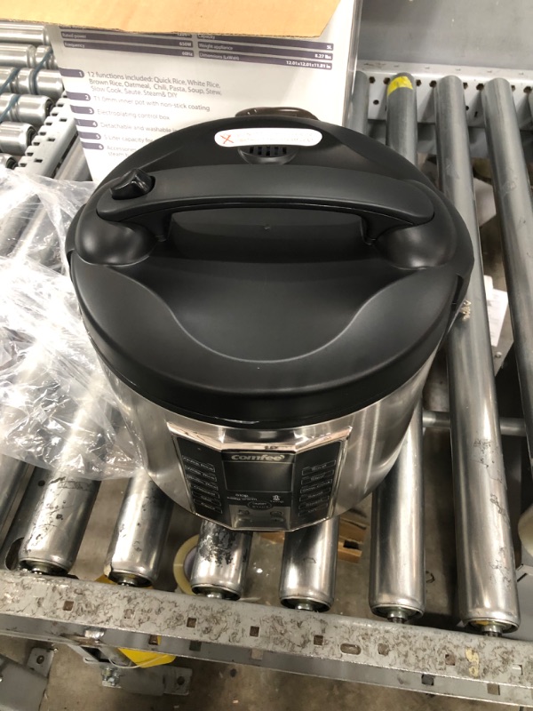Photo 4 of COMFEE' Rice Cooker, Slow Cooker, Steamer, Stewpot, Saute All in One (12 Digital Cooking Programs) Multi Cooker (5.2Qt ) Large Capacity, 24 Hours Preset & Instant Keep Warm Professional 20-cup cooked/10-cup uncooked