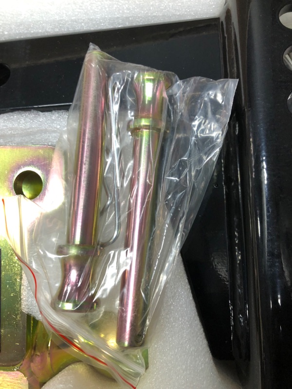 Photo 1 of LOCAME Adjustable Trailer Hitch, Fits 2.5-Inch Receiver, 6-Inch Drop/Rise Drop Hitch, 21000LBS GTW, Tow Hitch for Heavy Duty Truck with Double Pins, Solid Ball Mount, LC0012 6 Inch Drop Hitch