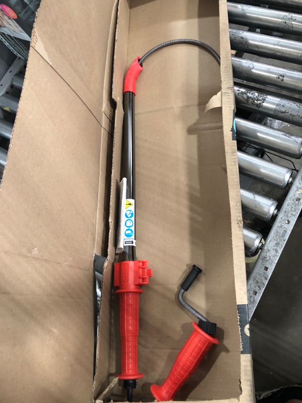 Photo 2 of RIDGID 46683 K-1 Combination Auger with C-Style Cutter Head, Telescoping Drain Auger to Remove Drain Clogs in Sinks and Urinals