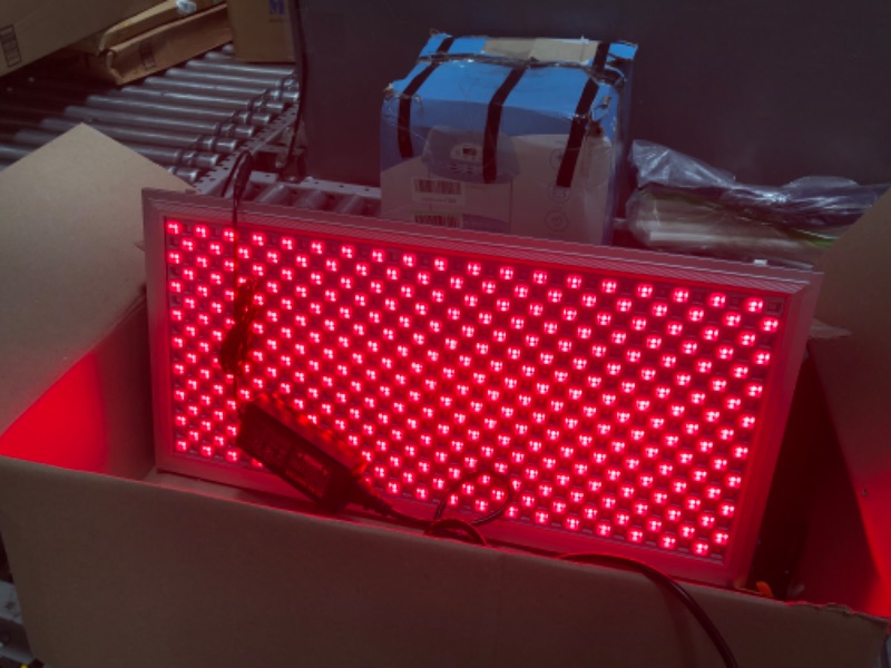 Photo 2 of Allisable Red Light Therapy Panel, Deep Red 660nm and Near Infrared 